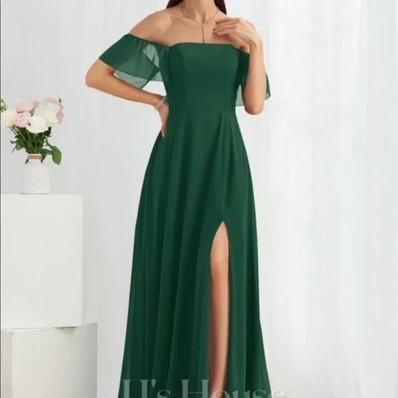 jjshouse dark green dress Khelani Dress JX6013 by Jadore Evening – White Runway main image 1